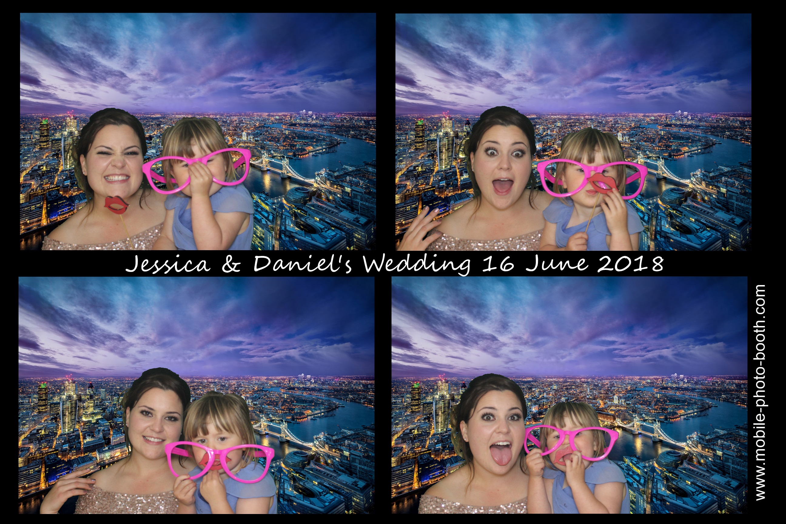 Jessica & Daniel | View more photos from the event at images.mobile-photo-booth.com/u/MobilePhotoBoothUK/Jessica-Daniel